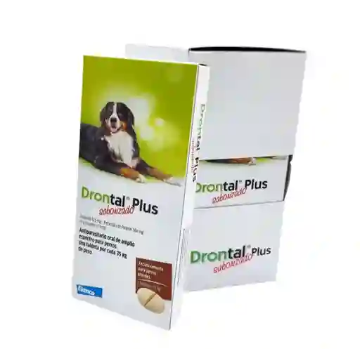 Drontal Plus Hasta 35kg 1 Comp