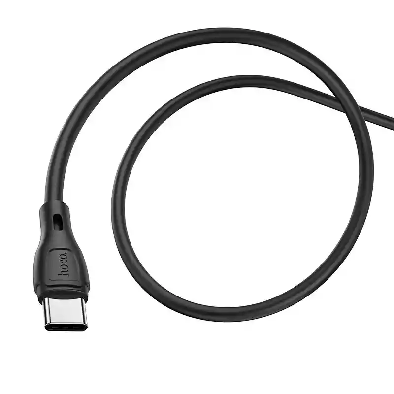 Cable De Carga Usb A Tipo C 3a - Hoco X61 1m Negro