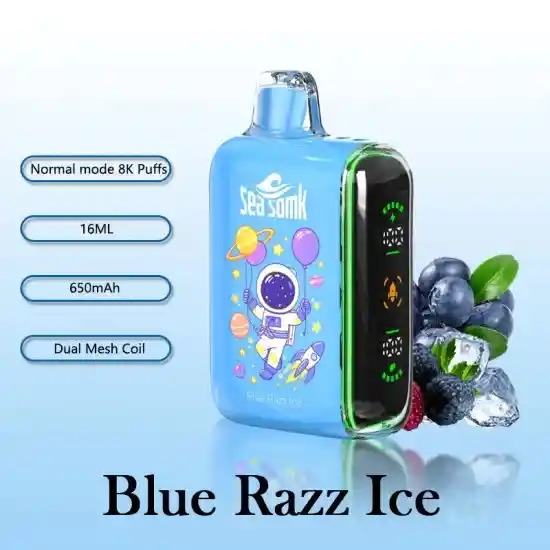 Vaper 16.000 Puff’s - Blue Razz Ice