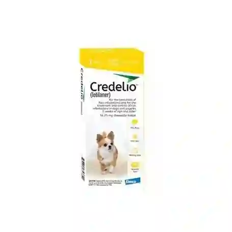 Credelio 1,3-2,5 Kg 1 Comprimido