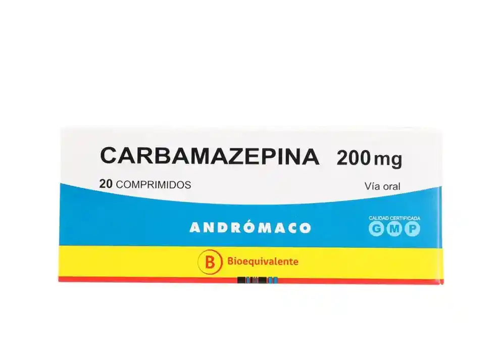 Carbamazepina 200mg 20 Com
