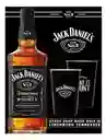 Pack De Regalo Whiskey Jack Daniel's N°7 750cc + 2 Vasos Metálicos