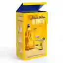 Pack De Regalo Whisky Johnnie Walker Blonde 750cc + 2 Vasos Aluminio