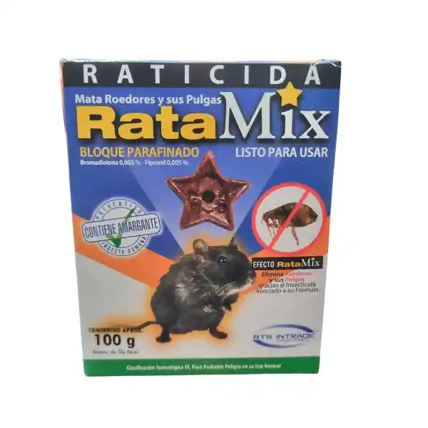 Veneno Ratas Bloque Ratamix