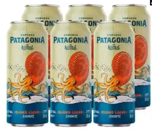 6 Pack Patagonia Blonde Lager 470ml