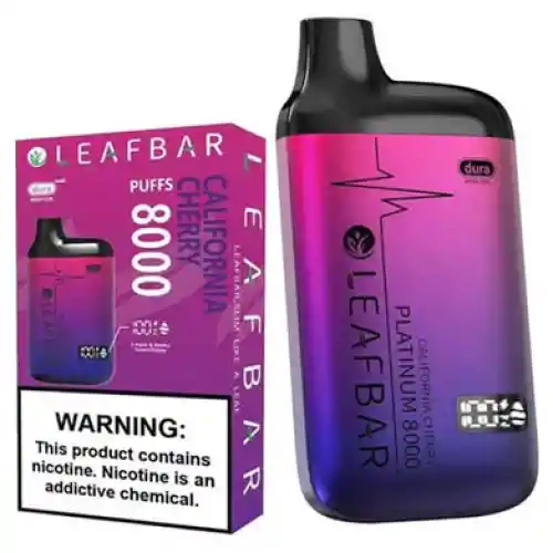 Leafbar 8000 Puff 5% (california Cherry