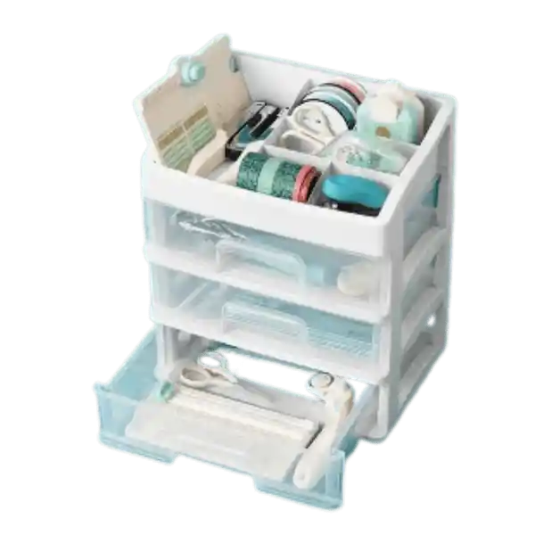 We R Caja Organizadora 3 Cajones Y Nivel Superior