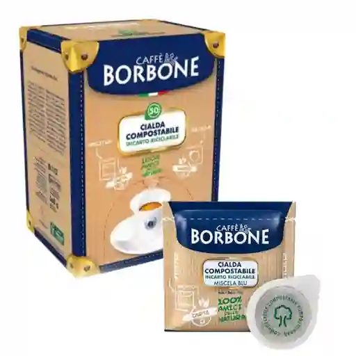 Café Cialde Blu Pack 50 Unids. Borbone 360g