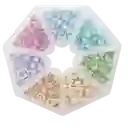 We R Ojales Con Estuche De Almacenamiento Pastel 141 Piezas