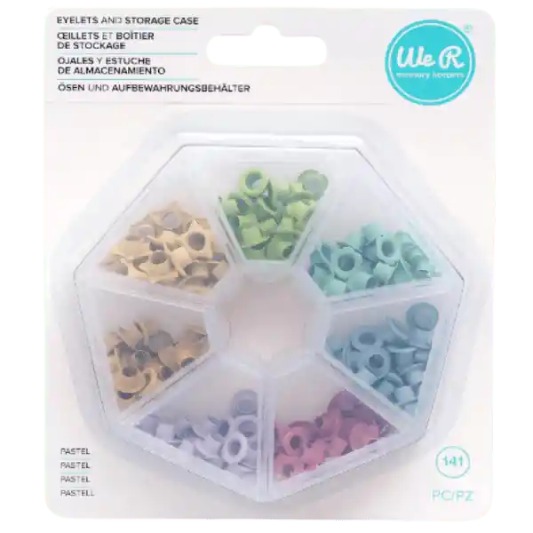 We R Ojales Con Estuche De Almacenamiento Pastel 141 Piezas