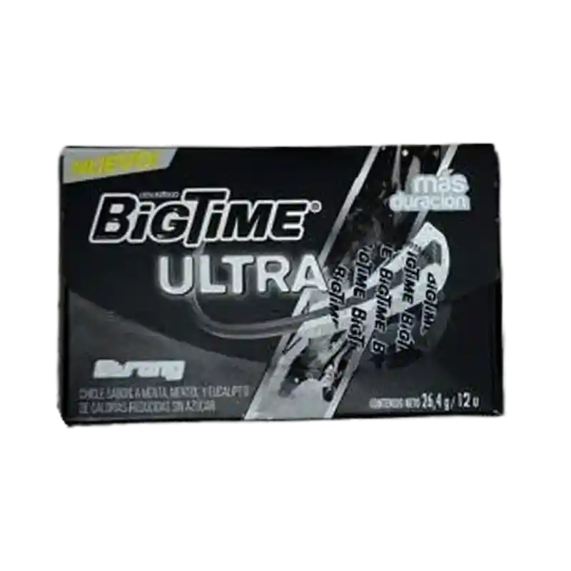 Chicle Bigtime Ultra Strong 24 G