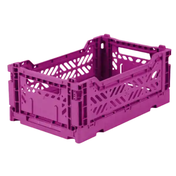 Ay-kasa Caja Organizadora Plegable Minibox Color Purple