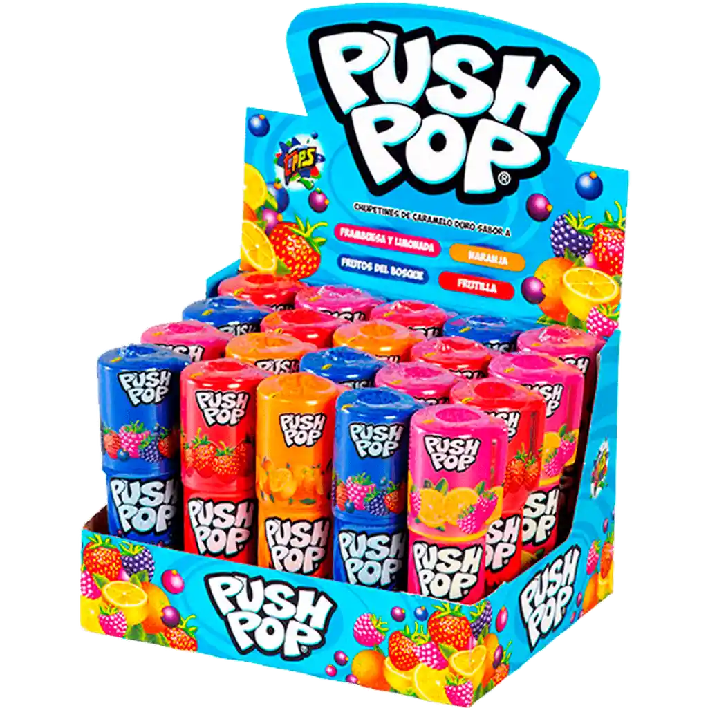 Push Pop Chupetínes Frutal