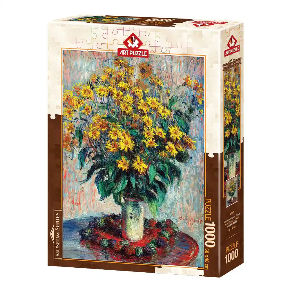 Puzzle 1000 Piezas - Jerusalem Artichoke Flowers By Claude Monet