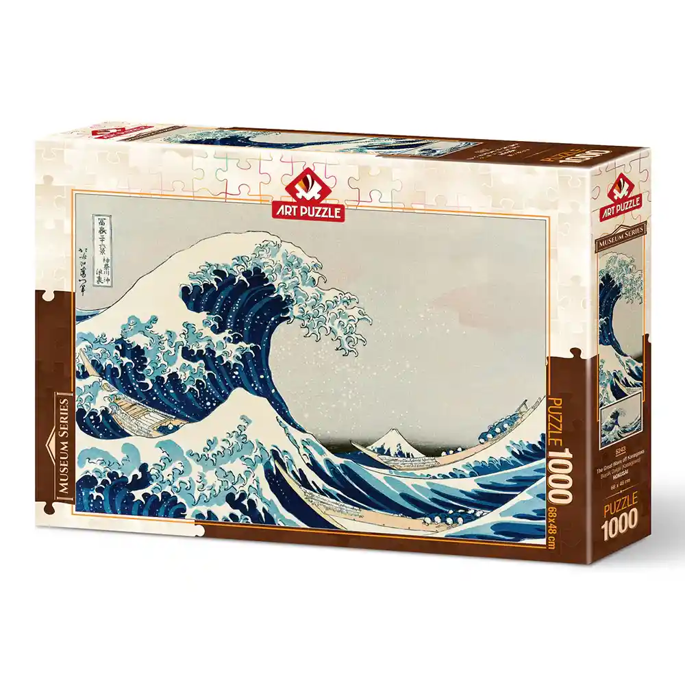 Puzzle 1000 Piezas - The Great Wave Off Kanagawa