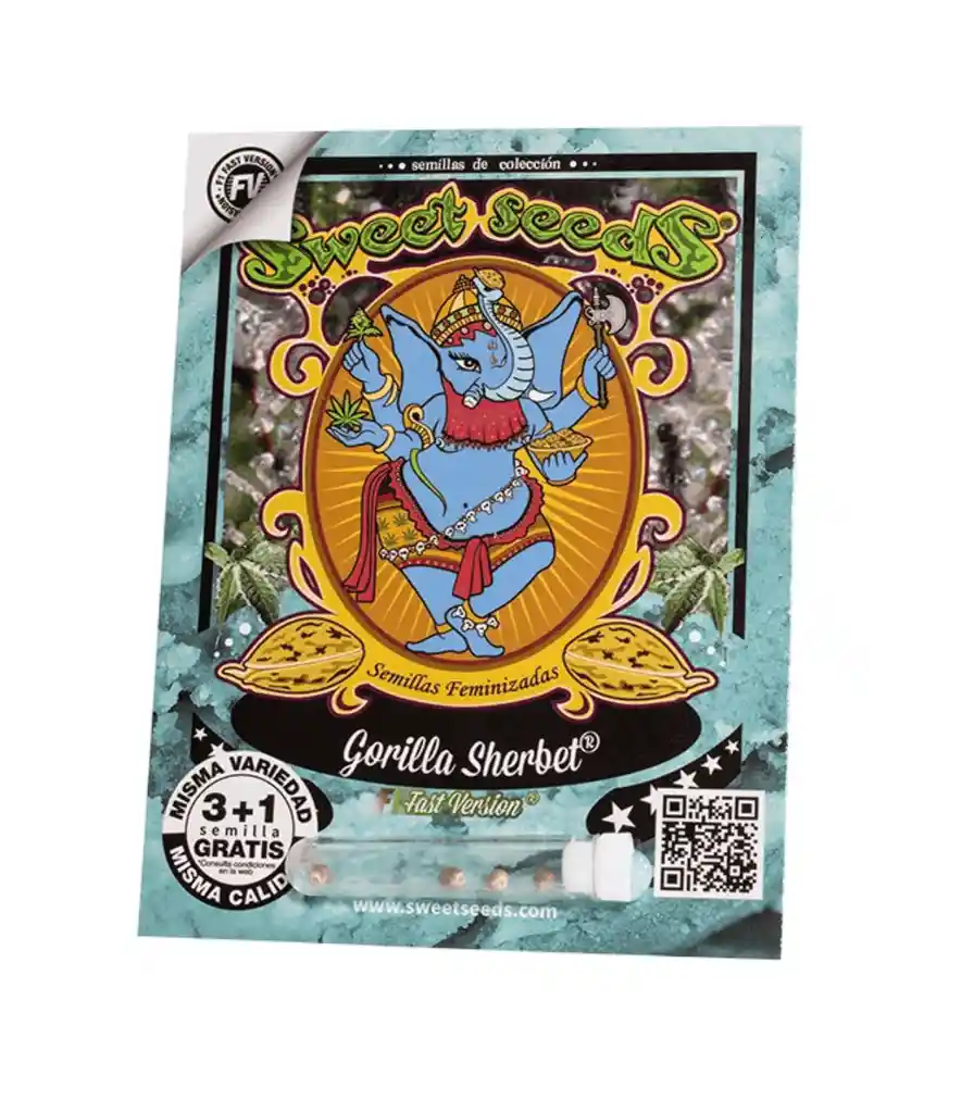 Gorilla Sherbet F1 Fem X3+1 Sweet Seeds