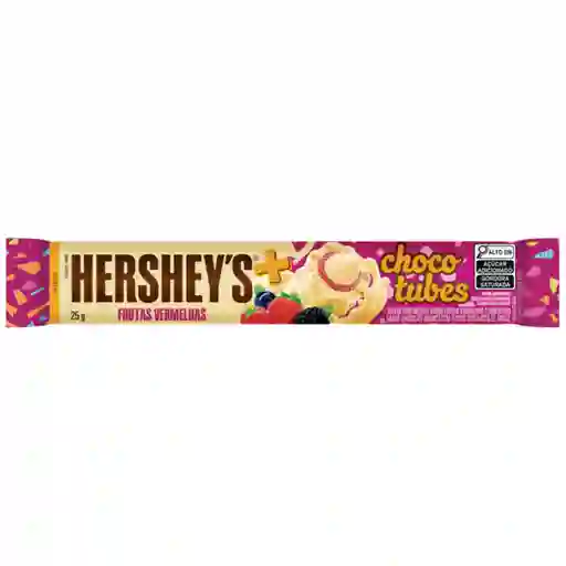 Chocolate Hershey's Chocotubes Frutas Vermelhas 25g