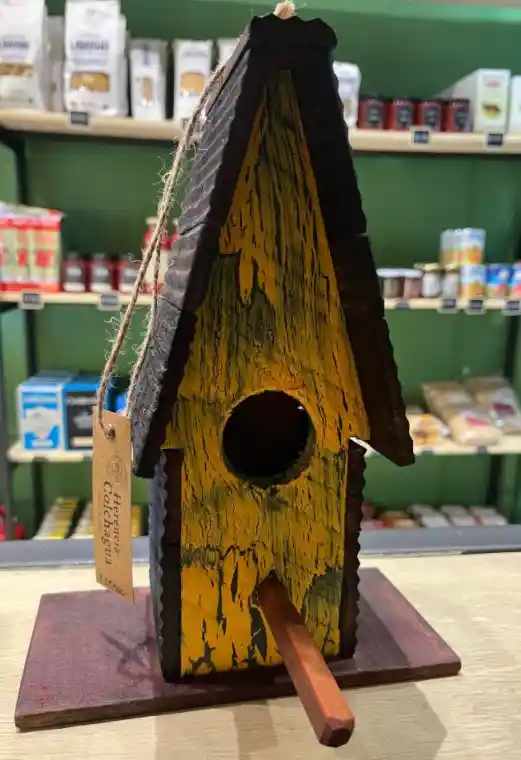 Casitas De Pajaro, Madera A Marilla 27x17 App