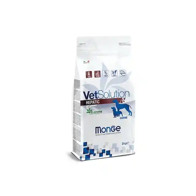 Monge Vet Solution Hepatic Canino 2 Kg