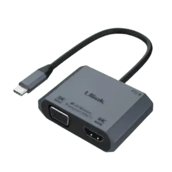 Ulink Adaptador Multipuerto Usb-c A Hdmi/vga Ul-adc420v