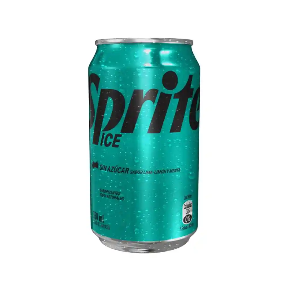 Sprite Ice Sin Azúcar 350 Ml