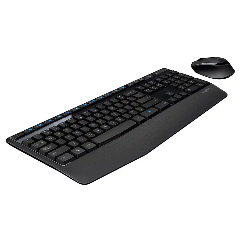 Kit Combo Teclado Y Mouse Logitech Comfort Mk345 Negro