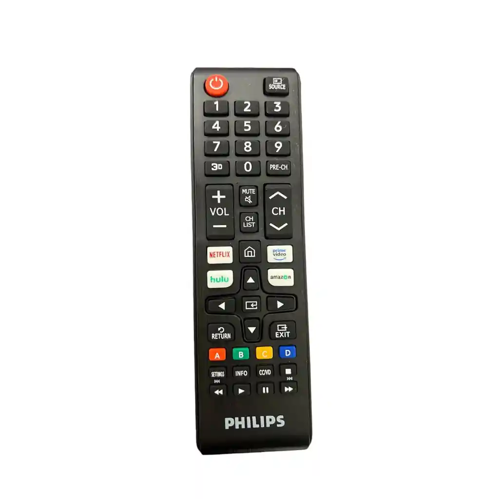 Control Remoto Universal Philips Arp1001/27 Negro