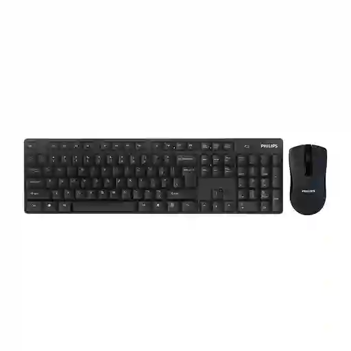 Kit Combo Teclado Y Mouse Inalámbrico Philips Spt6501b