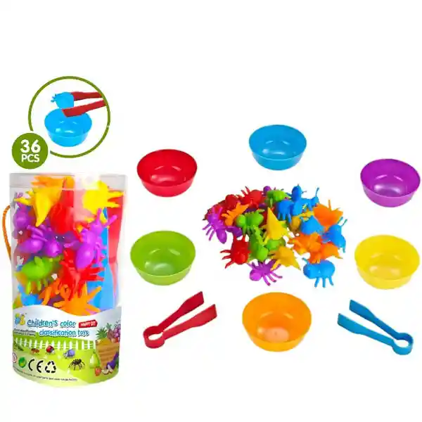 Juego Clasificacion Bichitos De Colores – Lama