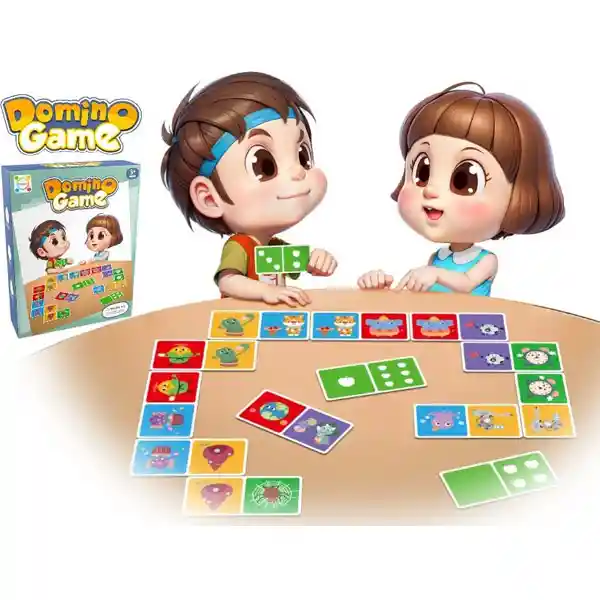 Juego De Domino Infantil- Lama