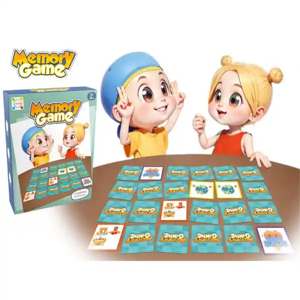 Juego Memorice Con Cartas, Infantil – Lama