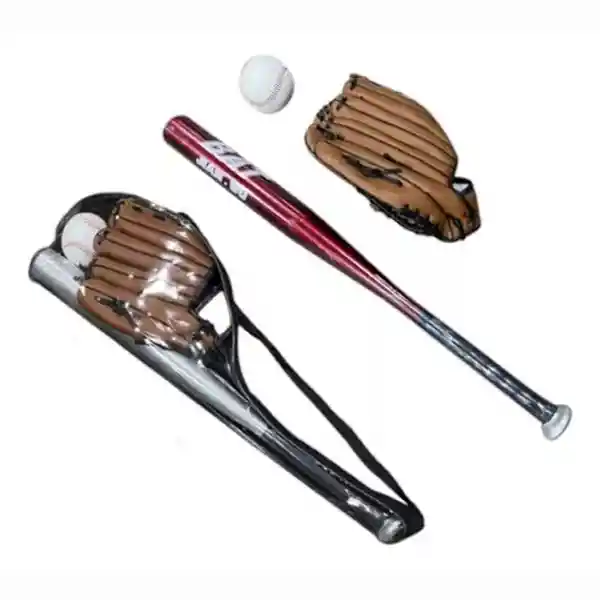 Bate Baseball C/guante Y Pelota – Lama