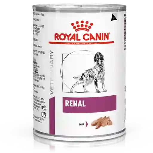 Lata Royal Canin Alimento Humedo Vet Diet Canino Renal