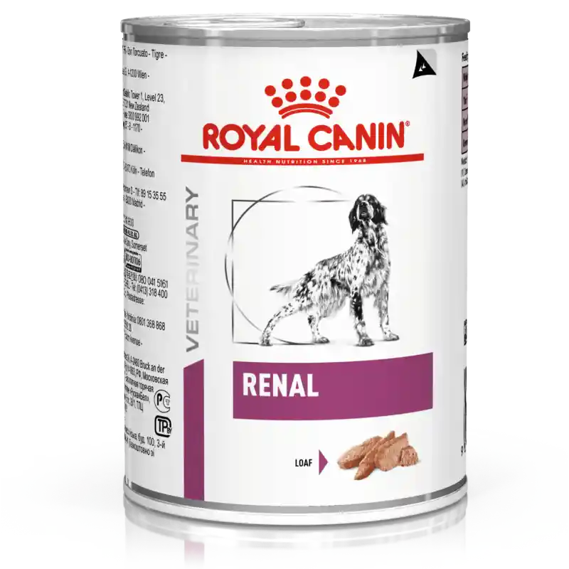 Lata Royal Canin Alimento Humedo Vet Diet Canino Renal