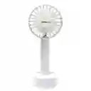 Ventilador Recargable Portátil Base Tecnolab Blanco Tl671w