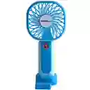 Mini Ventilador Recargable Portátil Azul Tecnolab Tl669bl