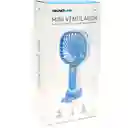 Mini Ventilador Recargable Portátil Azul Tecnolab Tl669bl