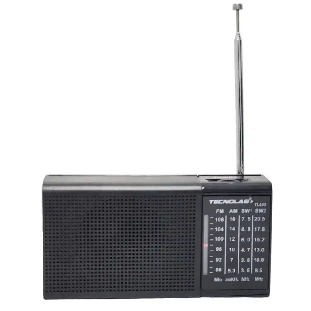 Radio Portátil De Bolsillo Tecnolab Am/fm/sw Tl633