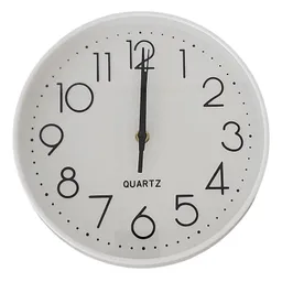 Reloj De Pared Decorativo 25cm Blanco Dbg1662