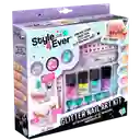 Style4ever Set De Uñas Kit Glitter Nail Art Ofg-194