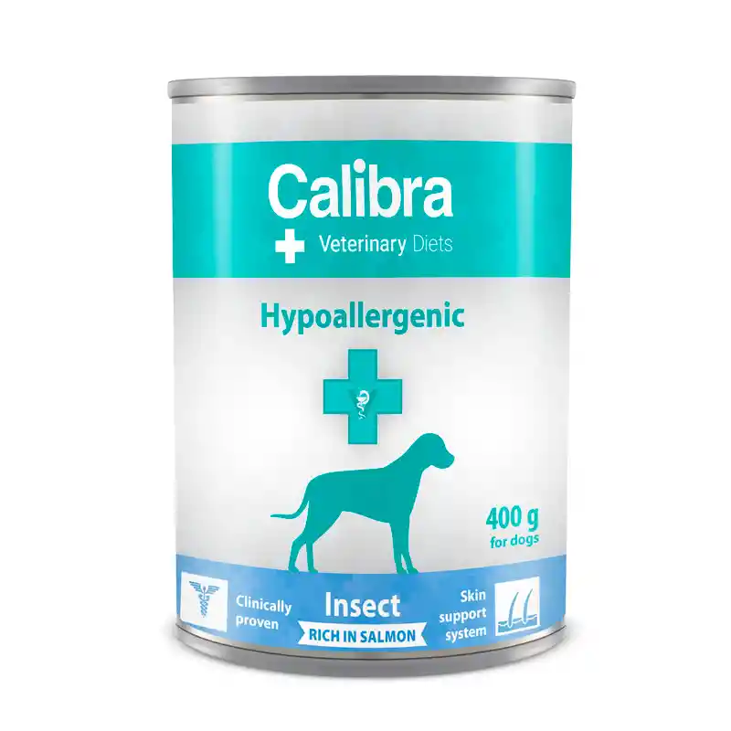 Calibra Vd Dog Lata Hypoallergenic Insect Salmon