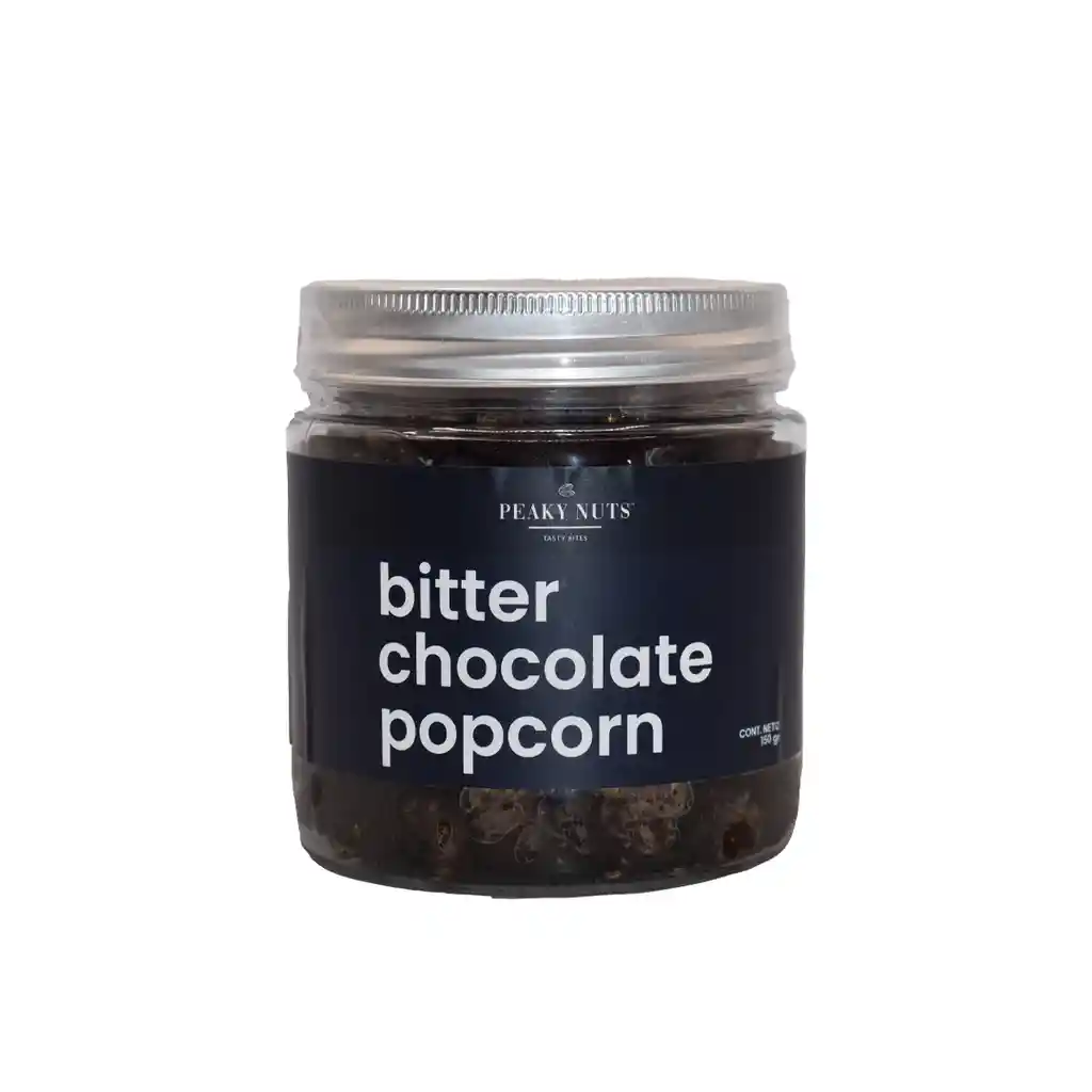 Bitter Chocolate Popcorn 150 Plastic Small