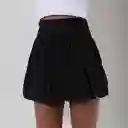 Falda Globo Negra S Mujer Raindoor