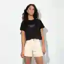 Short Básico Sun Ecru 42 Mujer Raindoor