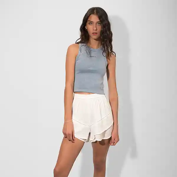 Short Vuelos Ecru Xs Mujer Raindoor
