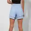 Short Vuelos Azul Xs Mujer Raindoor