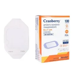 Apósito Adhesivo Transparente 6x7cm - 5 Uds