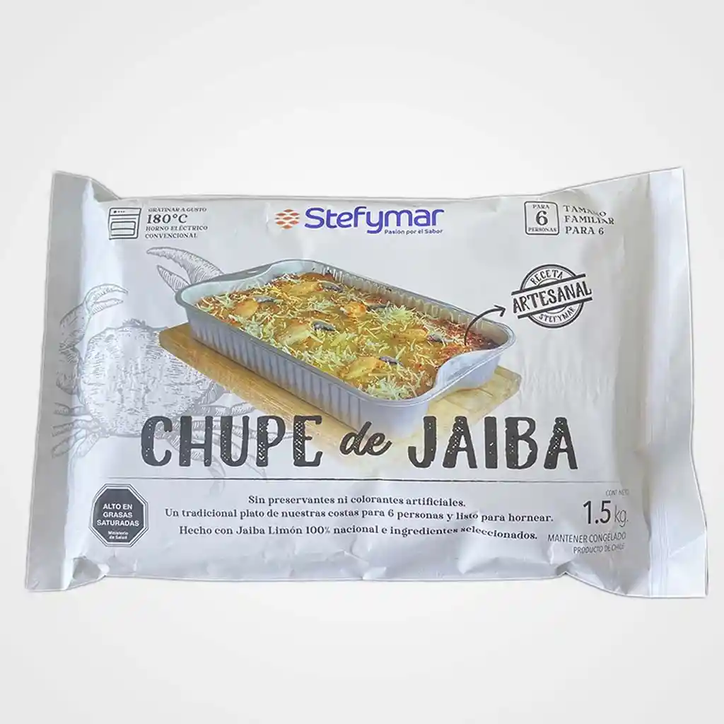 Chupe De Jaiba 1,5 Kg Familia