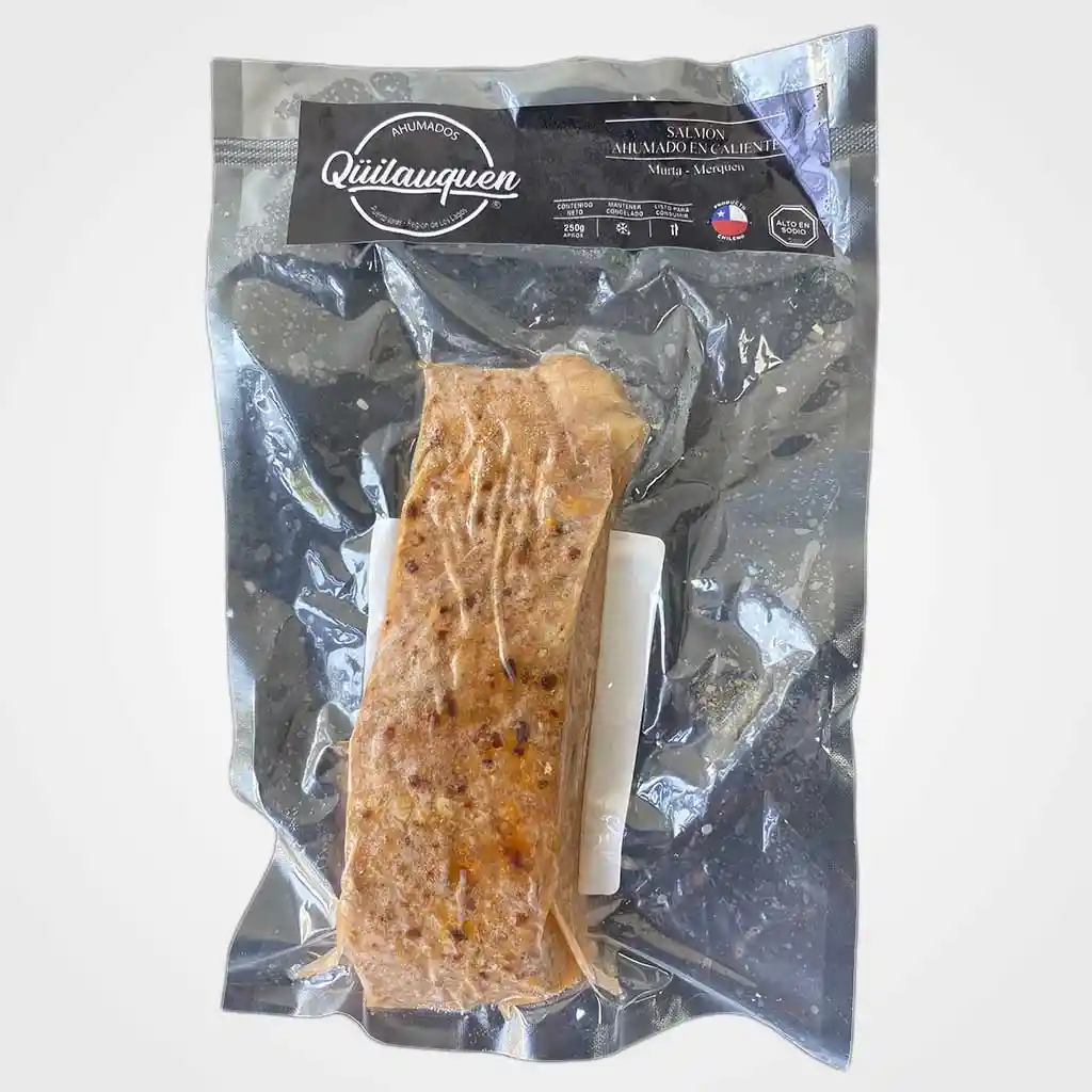 Salmon Ahumado En Caliente Murta Merquen 250 Grs Quilauquen