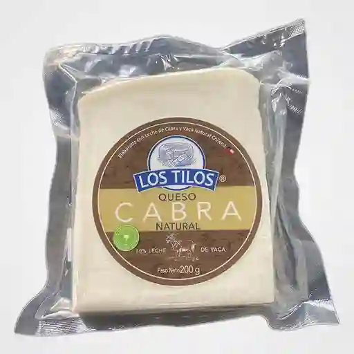 Queso De Cabra Natural 200 Grs Los Tilos